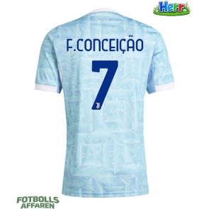 Juventus Francisco Conceicao #7 Bortatröja 2025-26 Kortärmad
